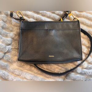 Fossil Black Crossbody Bag